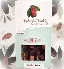 Load image into Gallery viewer, Fruitful Dark Chocolate Bar
