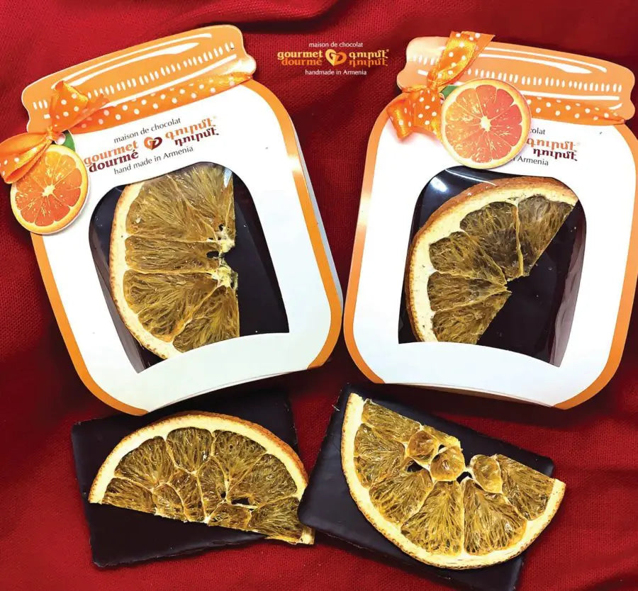 Dried Orange & Dark Chocolate Bar (Small)