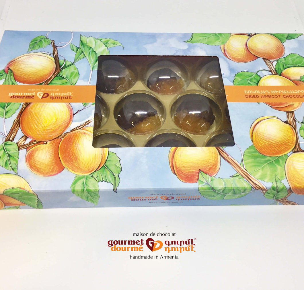 Dark Chocolate Dipped Apricots